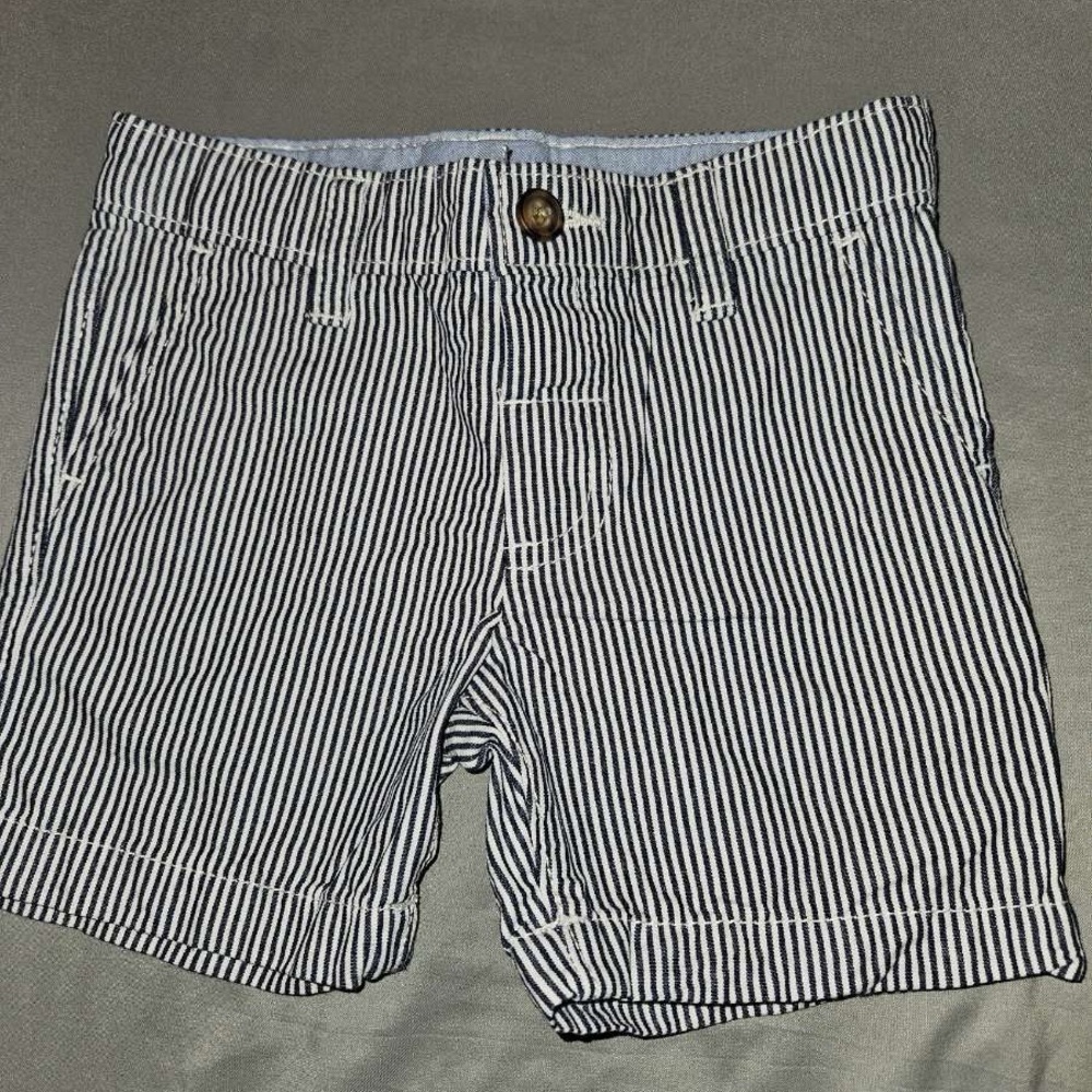 Carter's Black and White Striped Men's Shorts